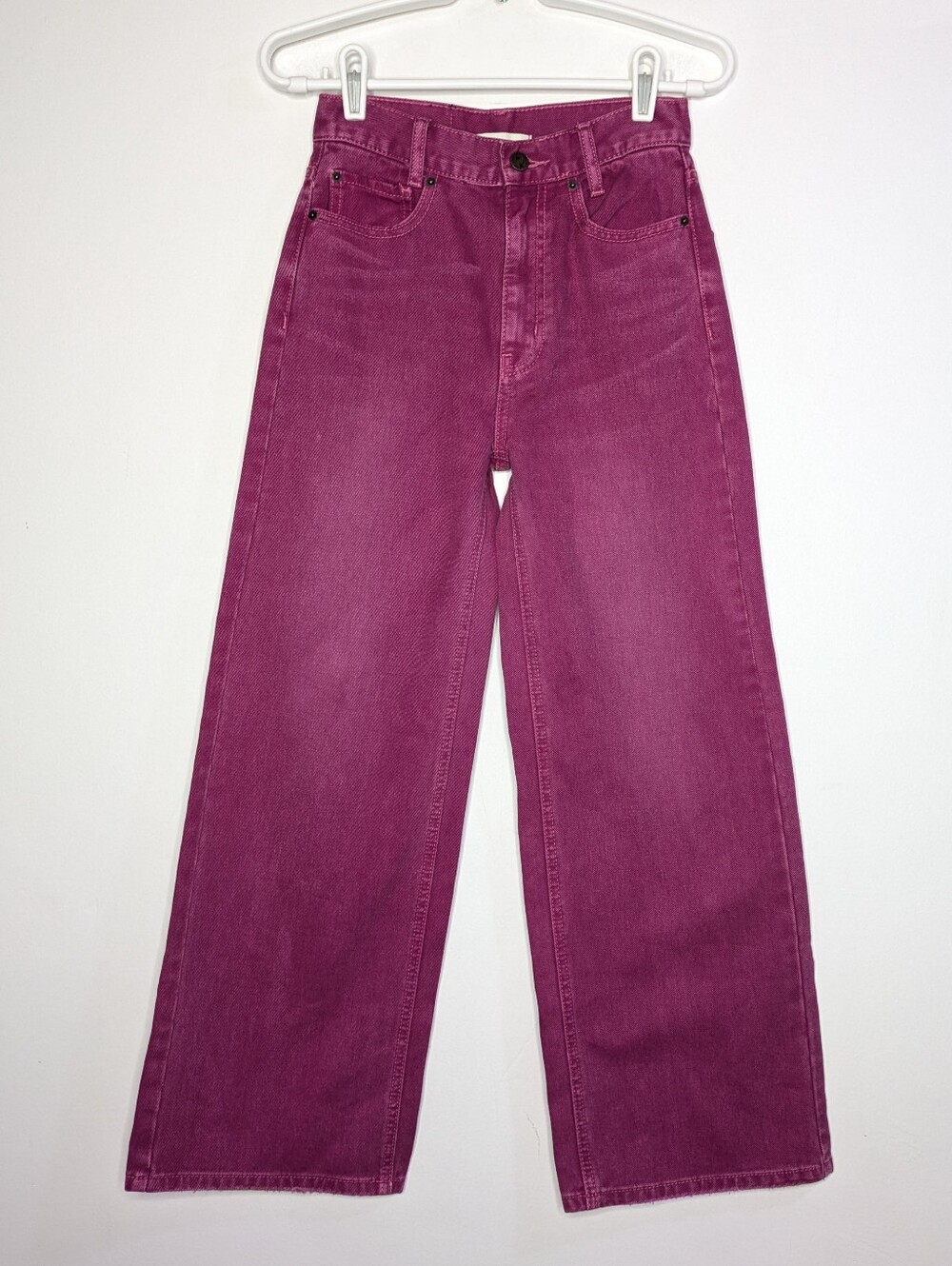BDG High & Wide Purple Pink Cotton Denim Jean 24